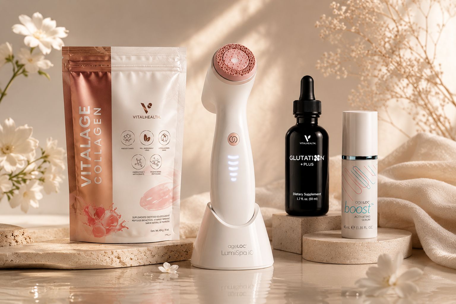 Colección de productos Conexión Vital — Belleza Celular